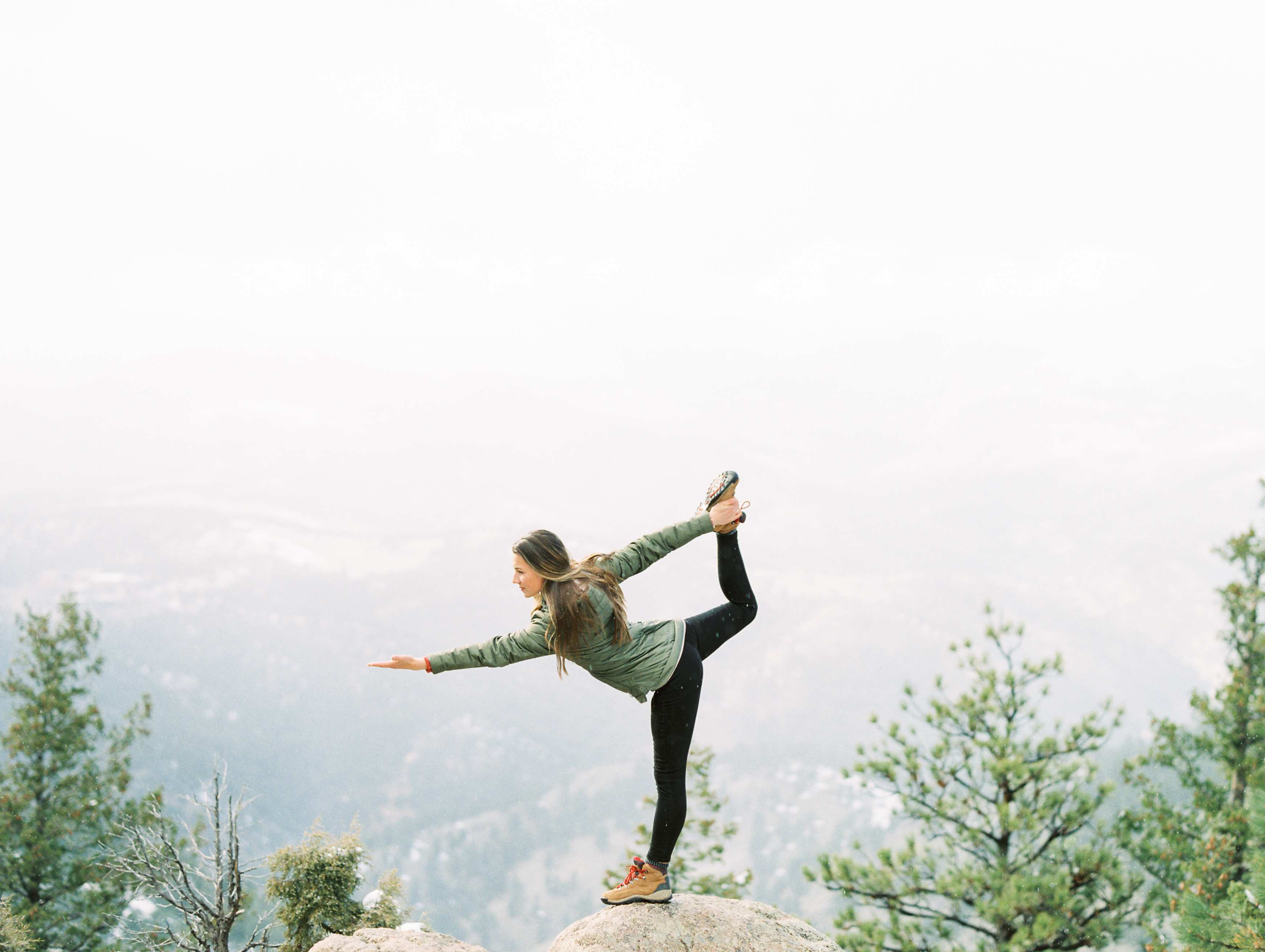 yogi on a mountain
